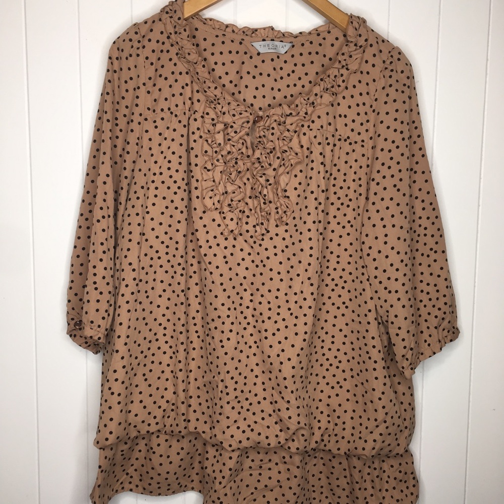 Theoria Polka Dot Blouse